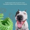 Interactive Suction Cup Dog Rubber Food Leaking IQ Treat Toy