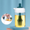 Silicone Oil Brush Bottle Liquid Seasoning Container Dispenser