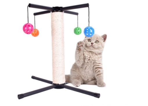 Creative Diy Bell Ball Funny Cat Scratcher Claw Sharpener