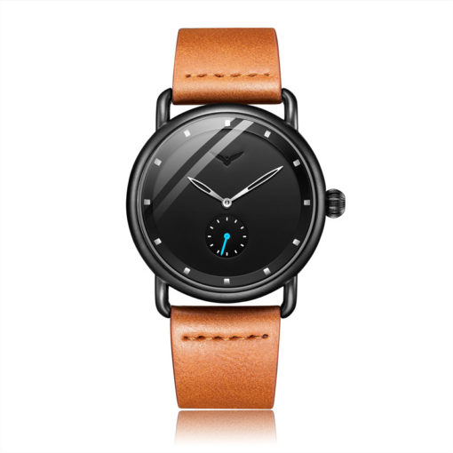 Ultra-thin Fashion Leather Strap Waterproof Watch