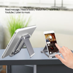 Aluminum Alloy Folding Adjustable Desktop Phone Holder