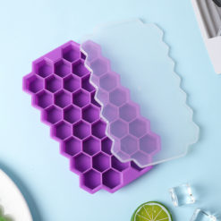 Creative Silicone Honeycomb Shape Ice Tray Mold Maker