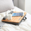 Portable Laptop Desk Handle Pillow Bed Sofa Computer Desk