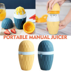Portable Manual Hand Fruit Press Juicer Squeezer