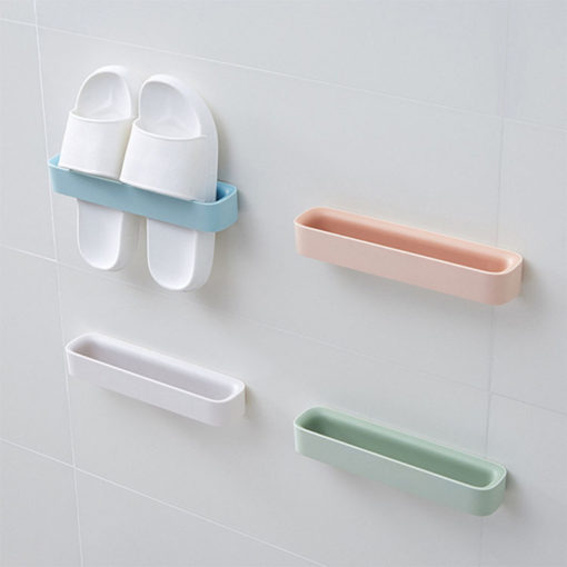 Wall-Mounted Drying Slippers Rack Organizer Holder