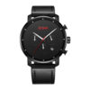 Waterproof Leather Strap Sport Military Men's Watch