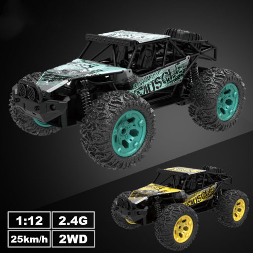 Remote Control Car Big Foot Alloy Off-Road Vehicle Toys