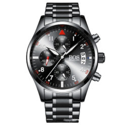 ANGELA BOS Chronograph Stainless Steel Men's Watch