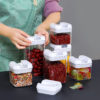 Transparent Kitchen Sealed Jar Food Storage Containers
