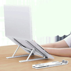 Foldable Alloy Air Cooling Laptop Bracket Stand Holder