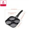 Portable Non-Stick Stainless Frying Pan Skillet Cooker