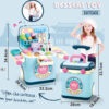 Fashion Children Play Pretend Trolley Case Set Toy