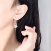 Hypoallergenic Stylish Pearl Drop Shape Women Earring