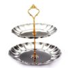 Stainless Steel Fruit Candy Plate Stand Storage Holder