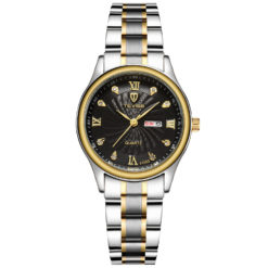 TEVISE Waterproof Fashion Stainless Steel Wrist Watch