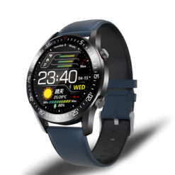 Smart Electronic Leather Strap Digital Sport LED Watch
