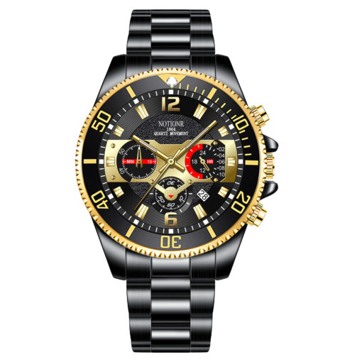 NOTIONR Waterproof Mechanical Steel Men's Watch