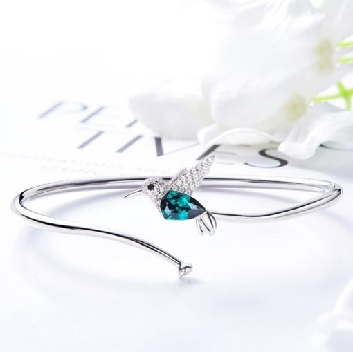 Lucky Bird Bangles Dazzling Crystal Women's Bracelet