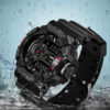 SANDA Waterproof Digital LED Sport Men's Watch
