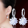 Hypoallergenic Crystal Drop Women Jewelry Earrings