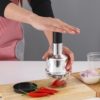 Multi-function Kitchen Manual Garlic Diced Cutter Crusher