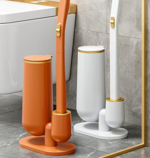 Creative Bathroom Toilet Brush Head Cleaner Holder