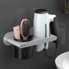 Multi-function Wall Mount Hair Dryer Storage Holder