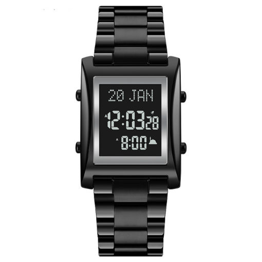 SKMEI Waterproof Stainless steel Strap Digital Watch