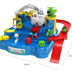 Children's Small Train Rail Car Track Adventure Game Toy