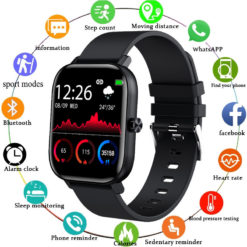 Smart Heart Rate Blood Pressure Monitor Fitness Watch