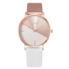 Classic Leather Strap Minimalist Ladies Quartz Watch