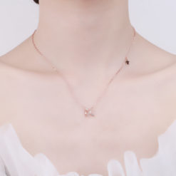 Fashion Clavicle Chain Diamond Zircon Necklace