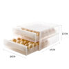 Durable Household Transparent Egg Storage Box