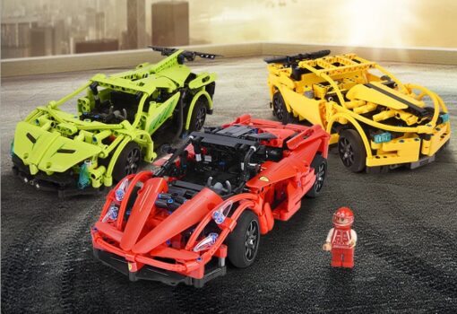 RC Building Block Bricks Simulation Racing Car Toys