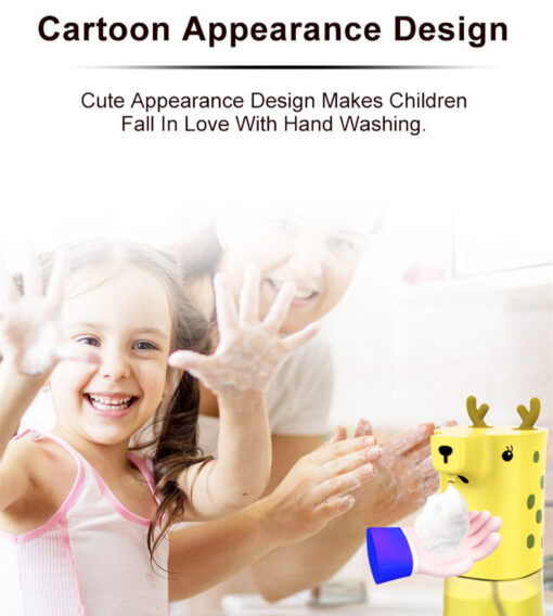 Automatic Induction Cartoon Giraffe Soap Dispenser