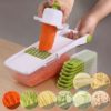 Multi-function 8 in 1 Fruit Vegetable Slicer Cutter Grater