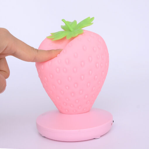 Creative USB Charging Strawberry Night Light Lamp