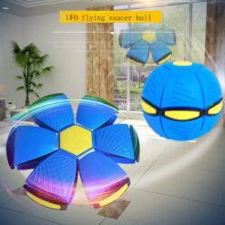 Magic Flying UFO Deformation Flat Throw Disc Ball Toy