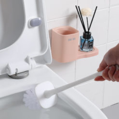 Wall-Mounted Long Handle Toilet Cleaning Bowl Brush