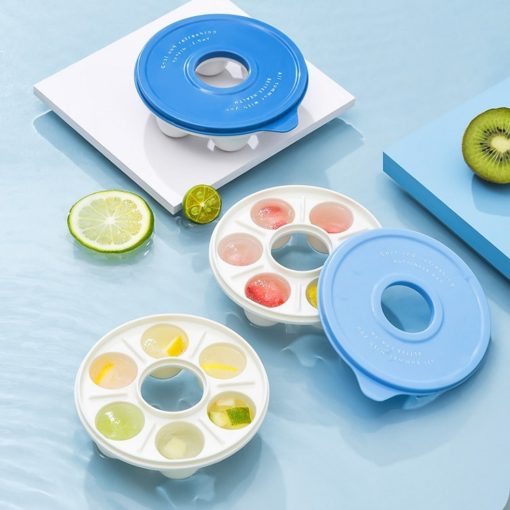 Donuts Shape DIY Mini Ice Cube Mold Maker Tray