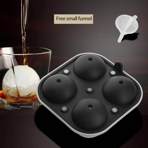 Silicone Household Round Ice Cube Ball Mold Maker