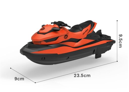RC High-Speed Drift Speedboat Motorbike Water Toy