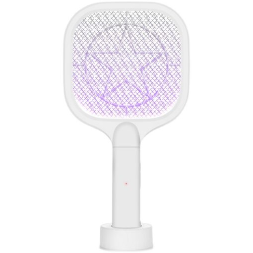 2 in 1 Electric USB Rechargeable Mosquito Fly Swatter