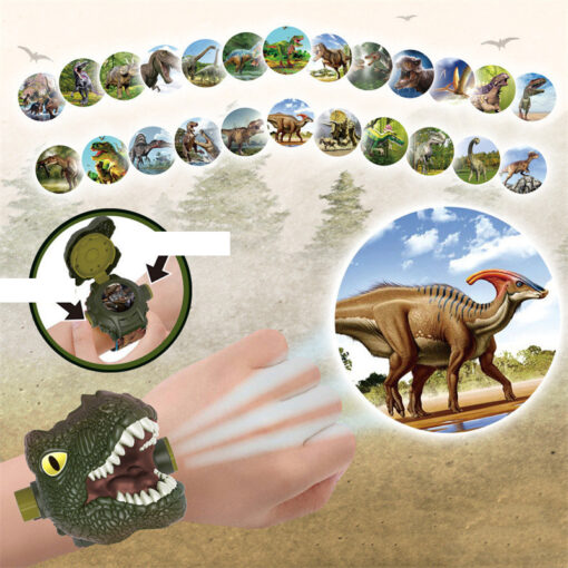 Creative Digital 3D WristWatch Dinosaur Projector Toy