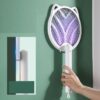 Foldable Household Electric Mosquito Racket Swatter