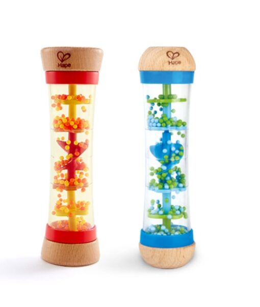 Hape Beaded Raindrops Rainmaker Toddler Musical Toy