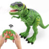 Electric RC Walking T-Rex Dinosaur Spray Light Toy