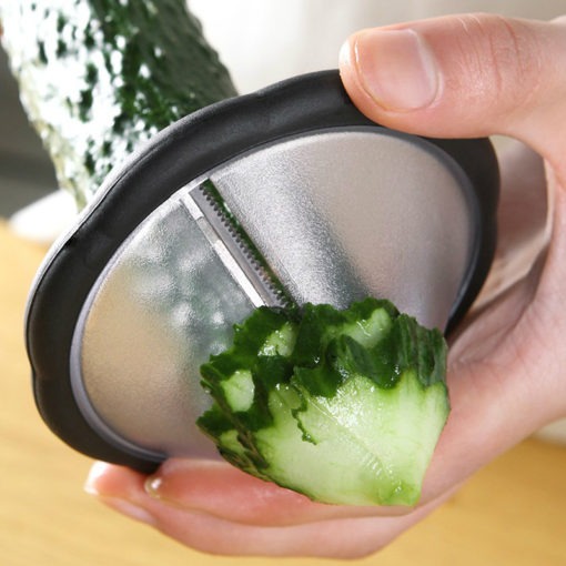 Funnel-Shaped Kitchen Fruit Vegetable Roll Cutter