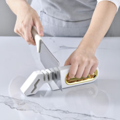 Multi-function 4-in-1 Kitchen Manual Knife Sharpener