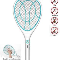 Electric Rechargeable Large Mesh Mosquito Fly Swatter